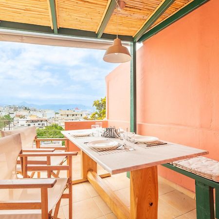 City Loft Near The Airport With Seaview Ираклио Екстериор снимка